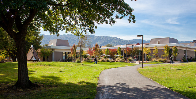 Path to Campus Center