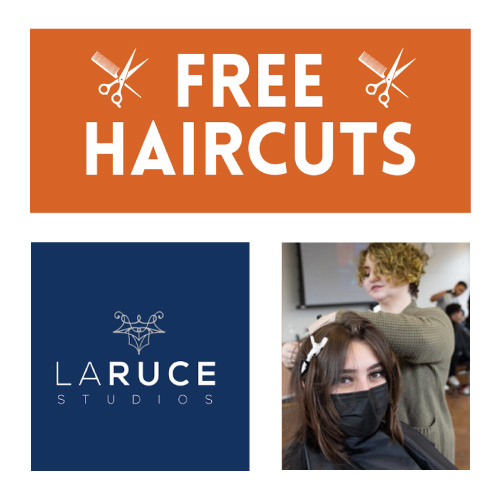 Free Haircuts with Laruce